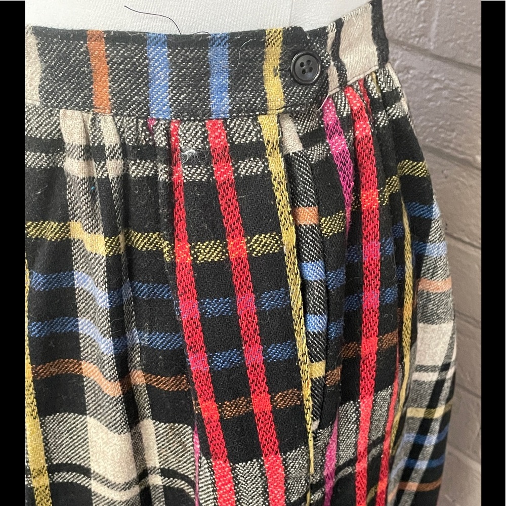 Diane Von Furstenberg Vintage plaid skirt - Picture 6 of 10